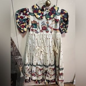 Girls. Vintage Dresses.